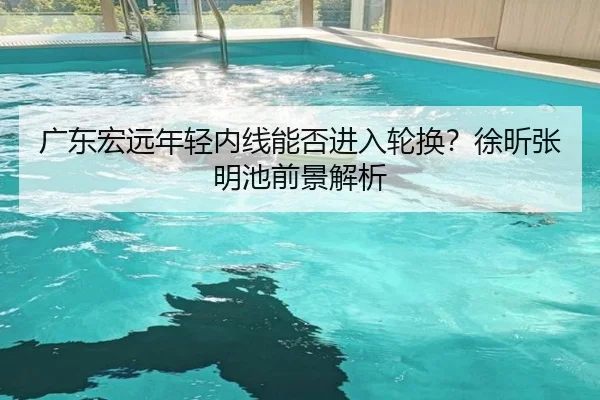 广东宏远年轻内线能否进入轮换？徐昕张明池前景解析